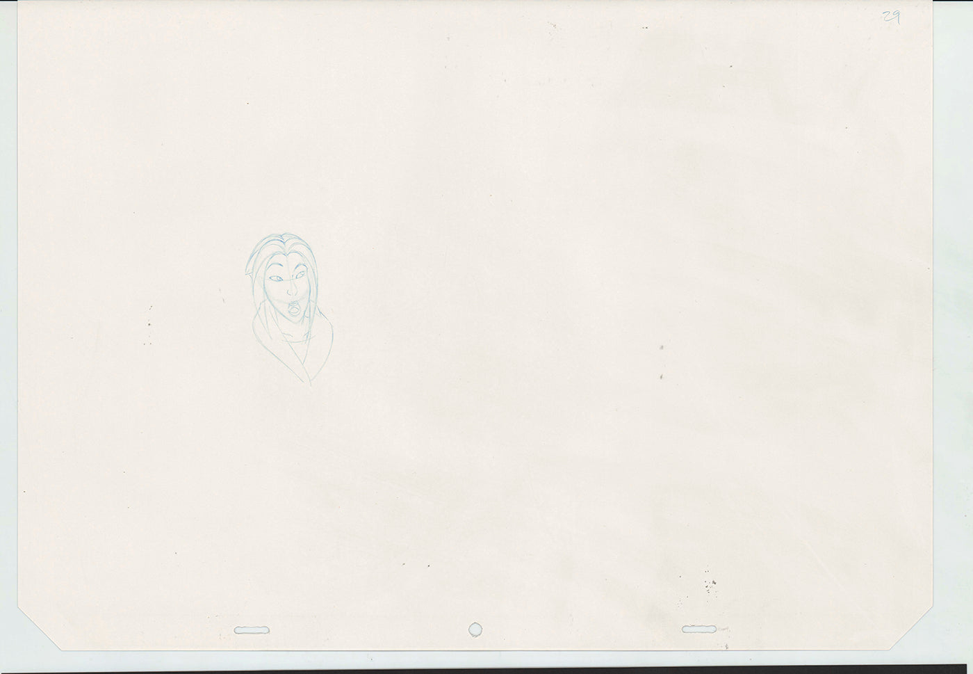 Titan A.E. by Don Bluth HUGE Production Animation Cel Drawing 2000 MD-131