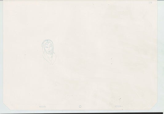 Titan A.E. by Don Bluth HUGE Production Animation Cel Drawing 2000 MD-131