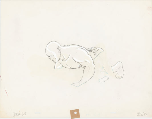 Heavy Metal Den 1981 Original Production Animation Cel Drawing of Den 25d