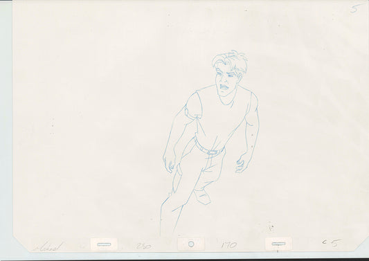 Titan A.E. by Don Bluth HUGE Production Animation Cel Drawing 2000 MD-175