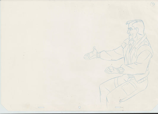 Titan A.E. by Don Bluth HUGE Production Animation Cel Drawing 2000 MD-177