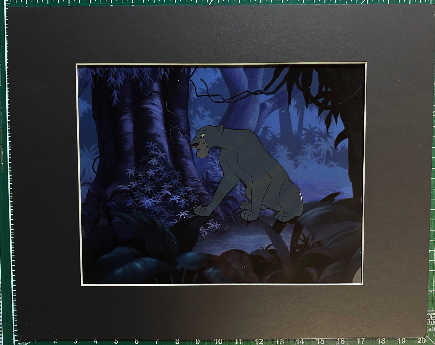 The Jungle Book Bagheera Walt Disney Feature Production Animation Cel from 1967 5