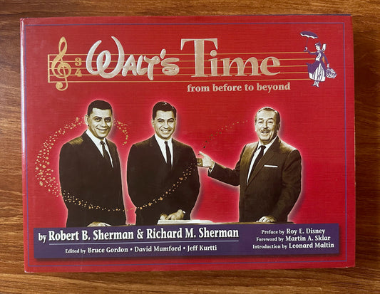 Walt's Time HC book Sherman & Sherman Disney 1998 1st Edition Marc Davis's COPY