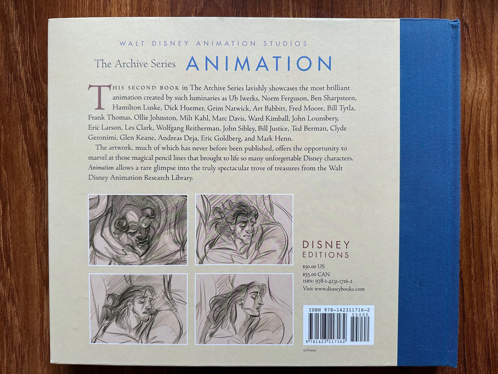 Animation Walt Disney Book The Archive Series 2009 Animation