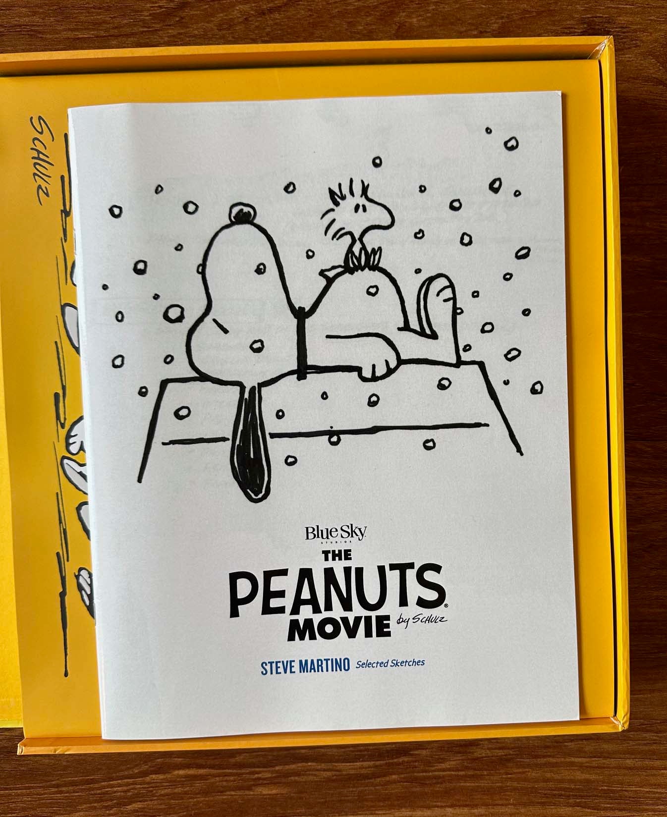 The Art and Making of Peanuts The Movie Signed Ltd Edition 300 Deluxe Boxed Set