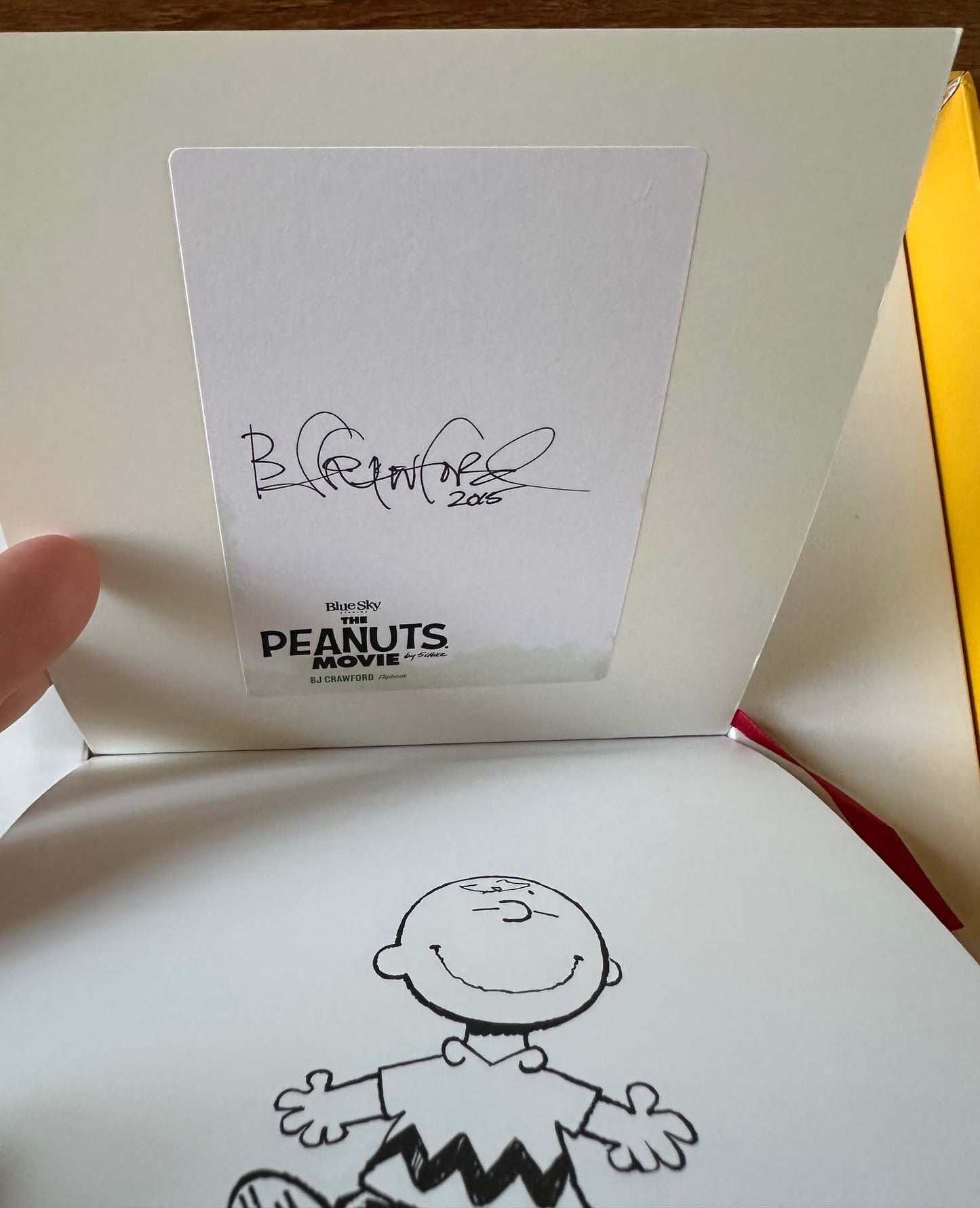 The Art and Making of Peanuts The Movie Signed Ltd Edition 300 Deluxe Boxed Set