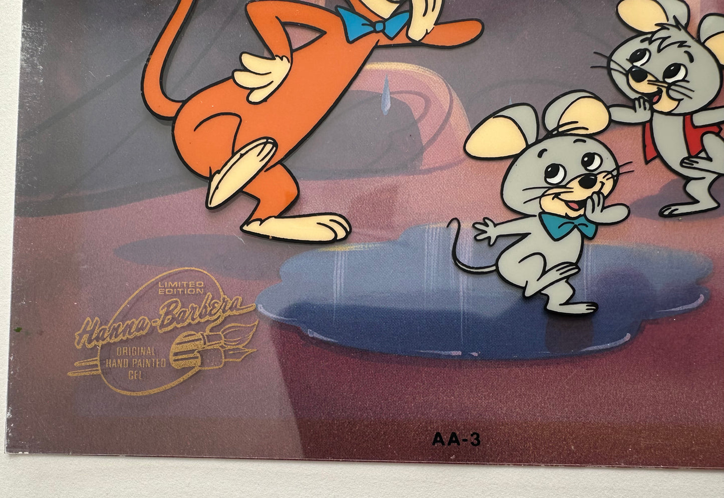 HUGE 34 Character Western Jamboree Bill Hanna and Joe Barbera SIGNED Limited Edition Cel of 400 from 1992 OHC