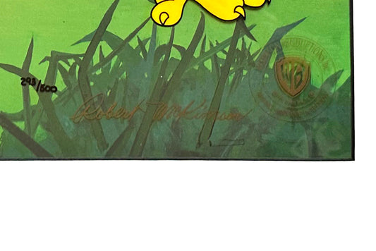 Foghorn Leghorn Cel Limited Edition of 500 Signed by Robert McKimson Warner Bros Looney Tunes C-JC