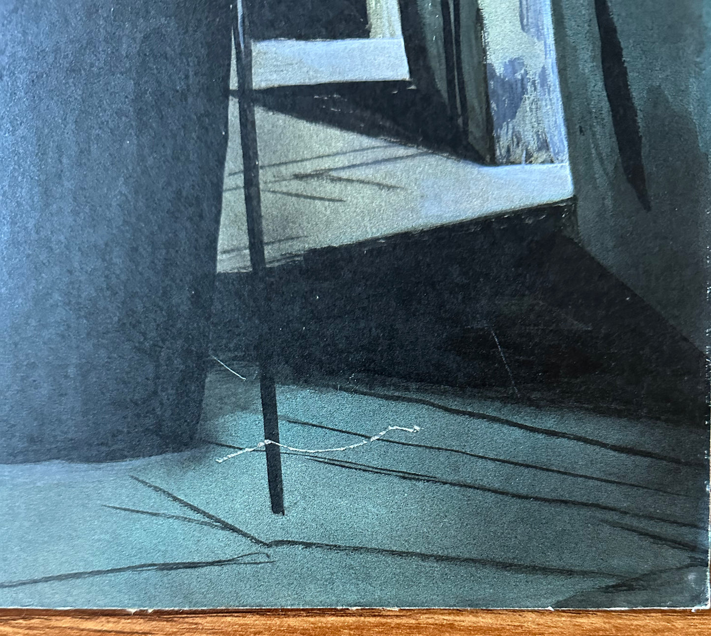 Mike Hoffman Cover Art Comic Book The Cabinet of Dr. Caligari #1 Painting Illustration 1992