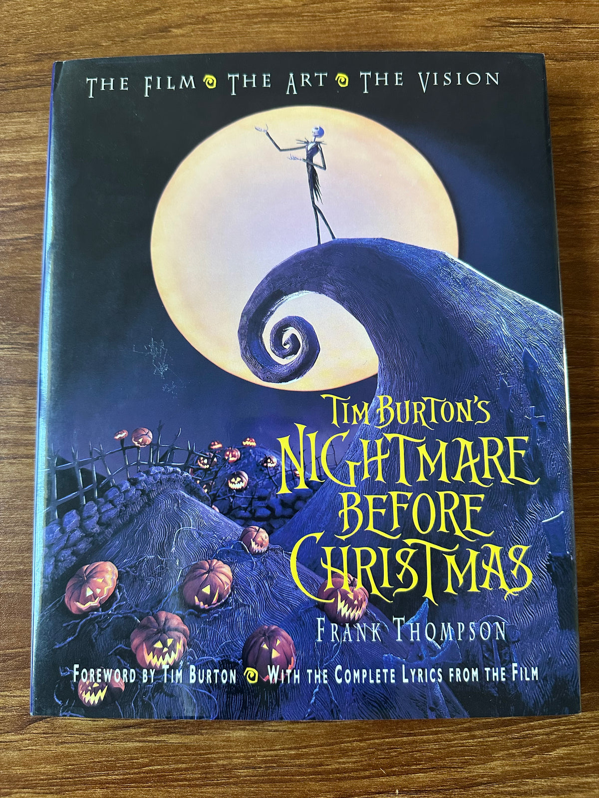 2 books: Walt Disney's Bambi - The Story and the Film Ollie Johnston Frank Thomas Book and Nightmare Before Christmas