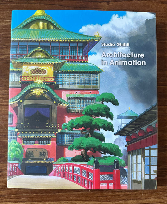 Studio Ghibli Architecture in Animation Book Hardcover First Anime 2024