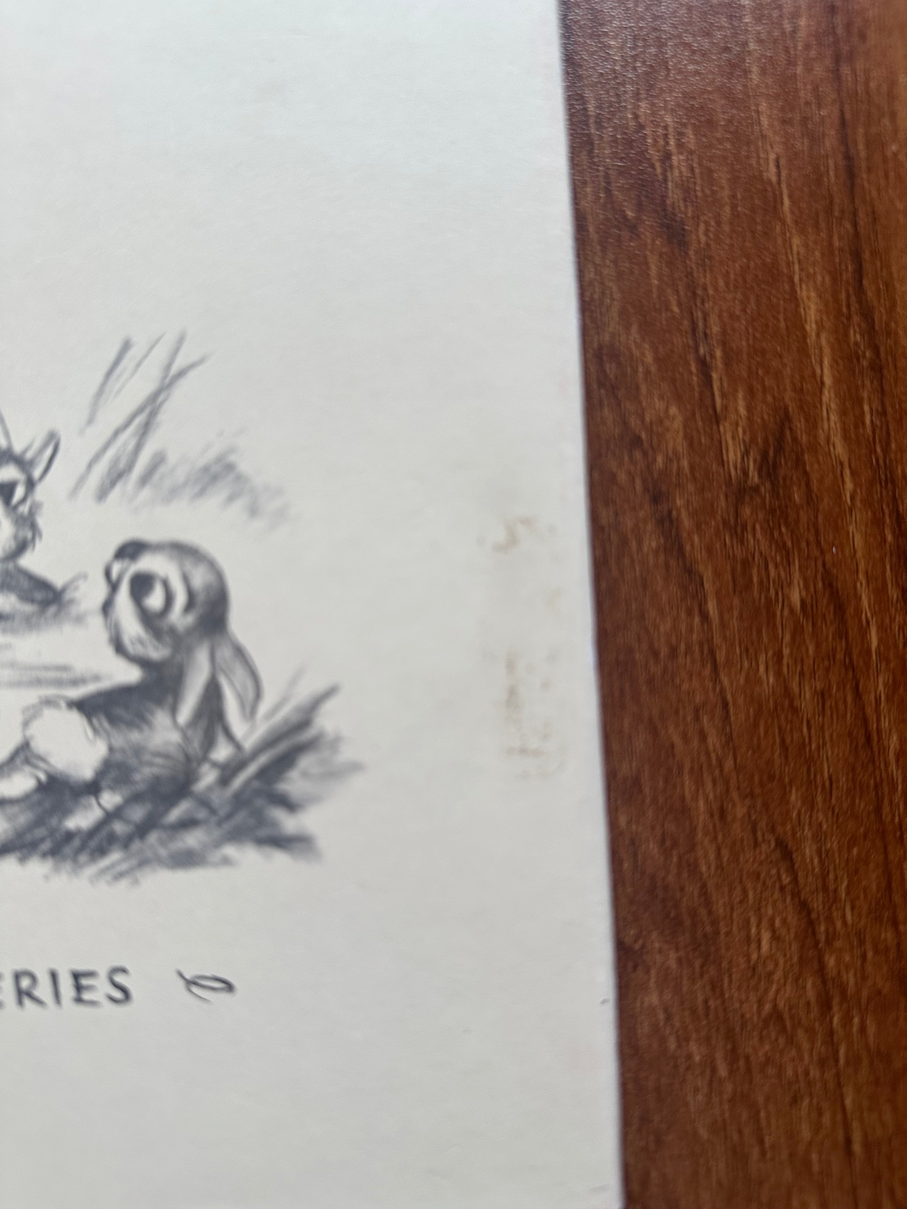 Bambi Walt Disney Book - The Sketch Book Series Ollie Johnston
