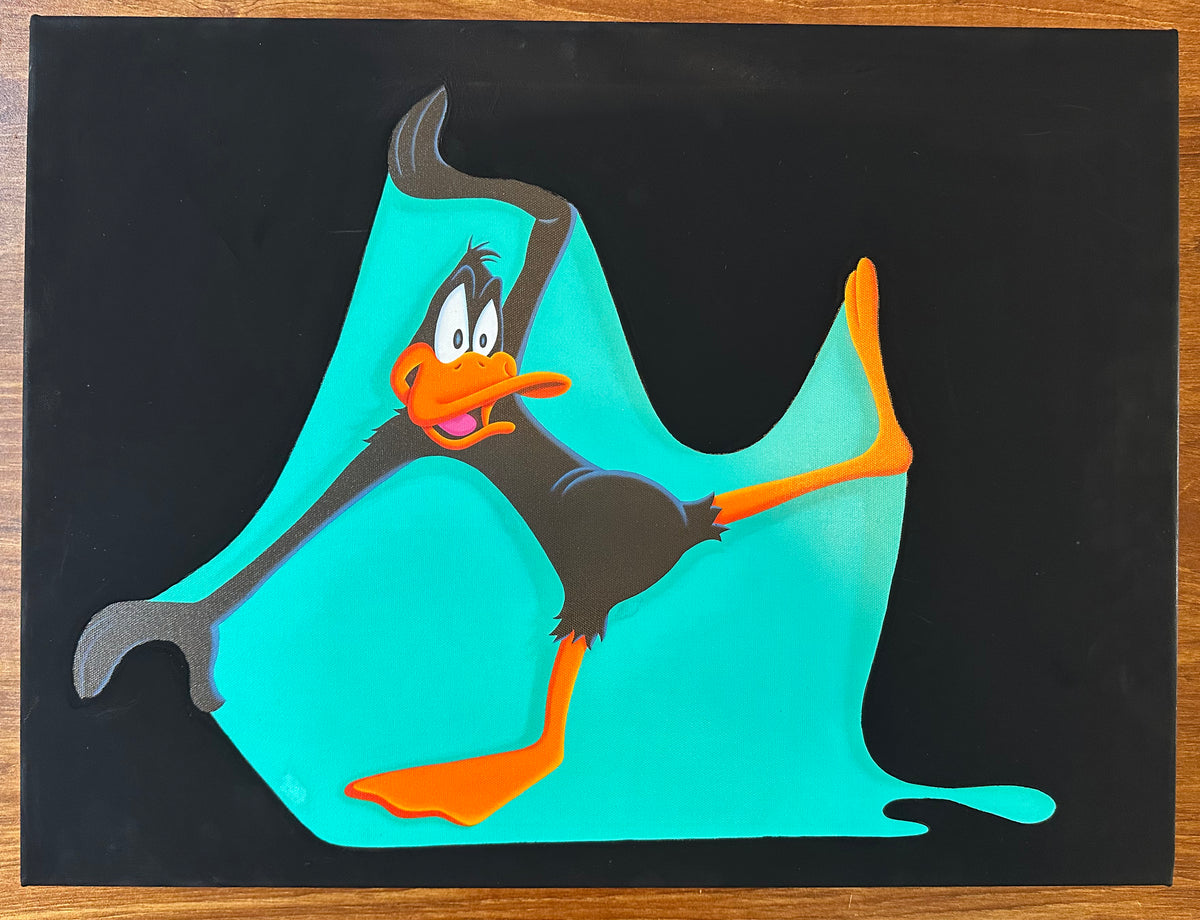 Daffy Duck Light Painting by Stephen Reis from Chuck Jones Red Dot Charity Sale 2025