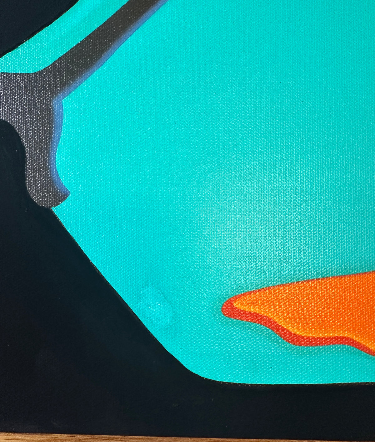 Daffy Duck Light Painting by Stephen Reis from Chuck Jones Red Dot Charity Sale 2025