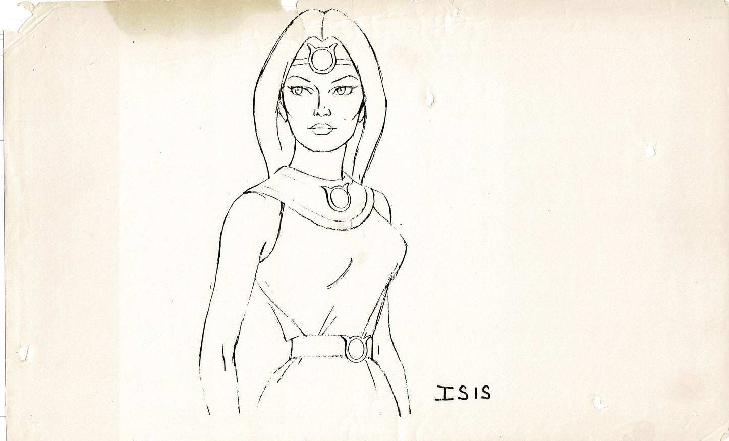 Isis Freedom Force Production Model Sheet Copy Lot 62 pgs 1978 Cartoon Filmation
