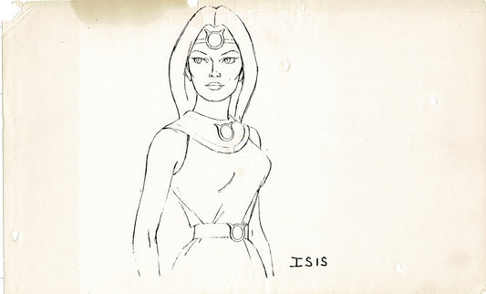 Isis Freedom Force Production Model Sheet Copy Lot 62 pgs 1978 Cartoon Filmation