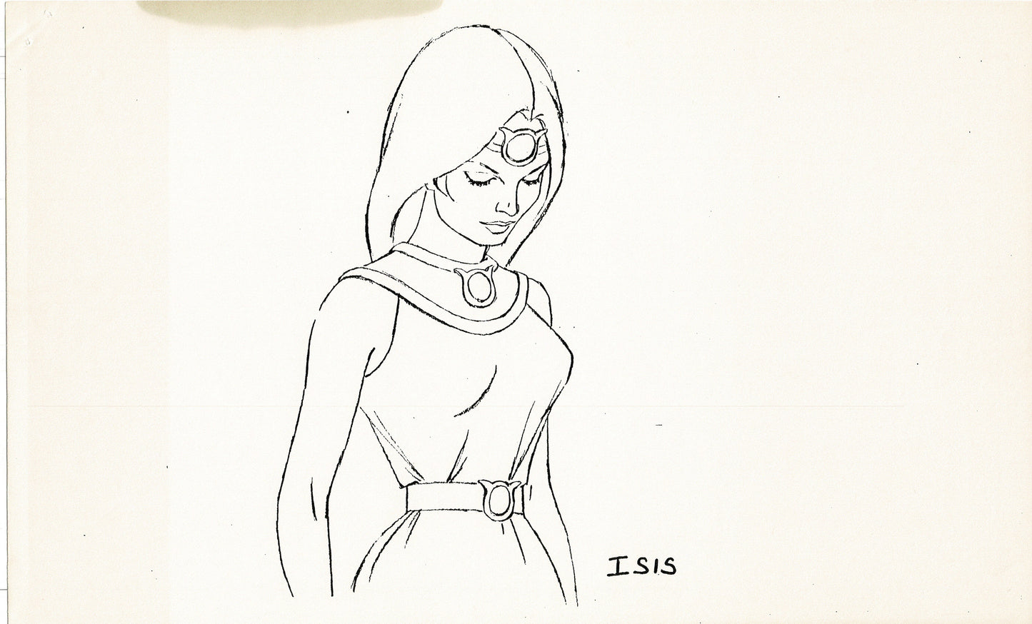 Isis Freedom Force Production Model Sheet Copy Lot 62 pgs 1978 Cartoon Filmation