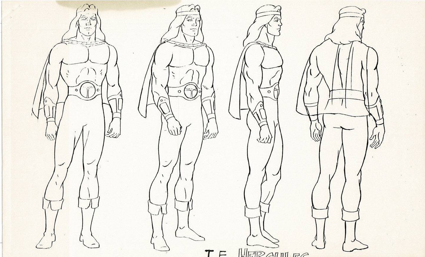 Isis Freedom Force Production Model Sheet Copy Lot 62 pgs 1978 Cartoon Filmation