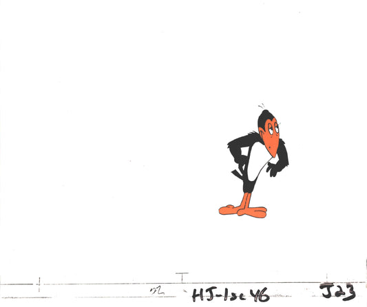 Heckle and Jeckle Production Animation Cel and Drawing Filmation 1979 C-J23