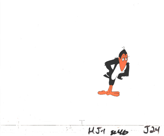 Heckle and Jeckle Production Animation Cel and Drawing Filmation 1979 C-J24