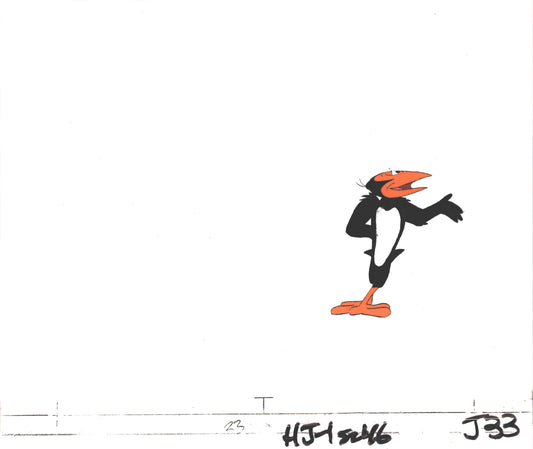 Heckle and Jeckle Production Animation Cel and Drawing Filmation 1979 C-J33