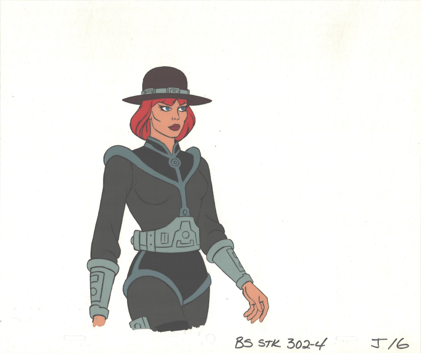 Bravestarr Animation Cartoon Production Cel Used Onscreen from Filmation 1987-8 E-J16