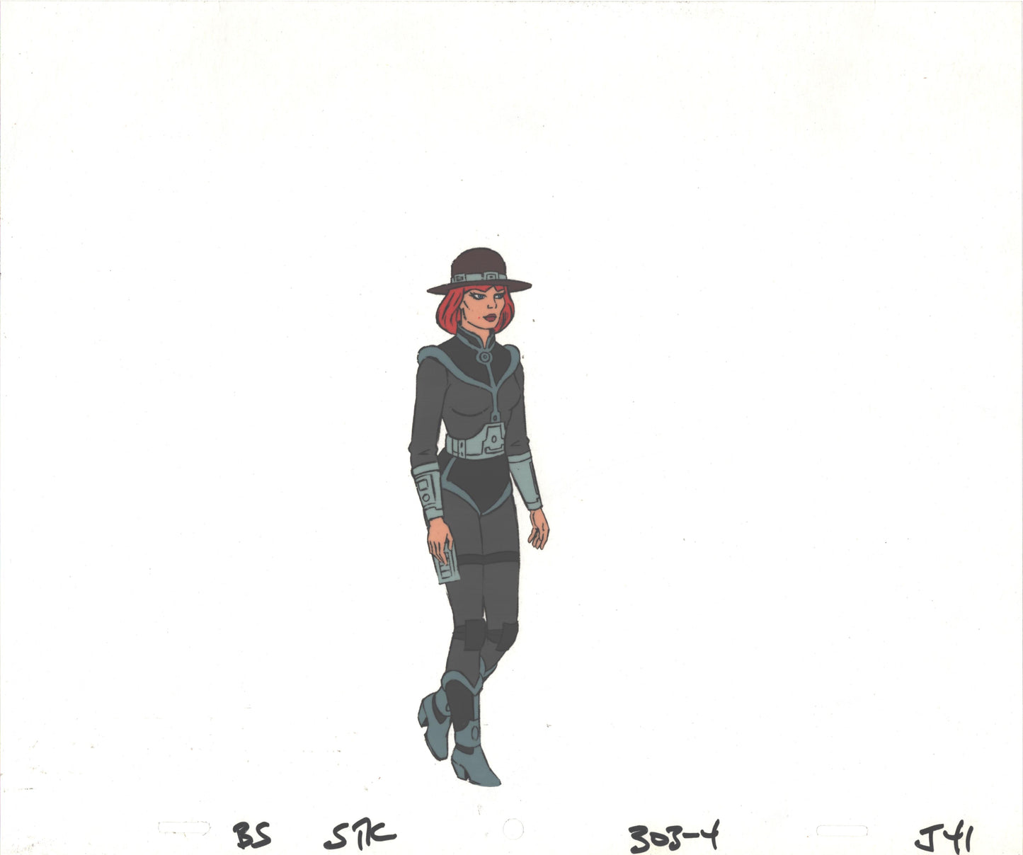 Bravestarr Animation Cartoon Production Cel Used Onscreen from Filmation 1987-8 E-J41