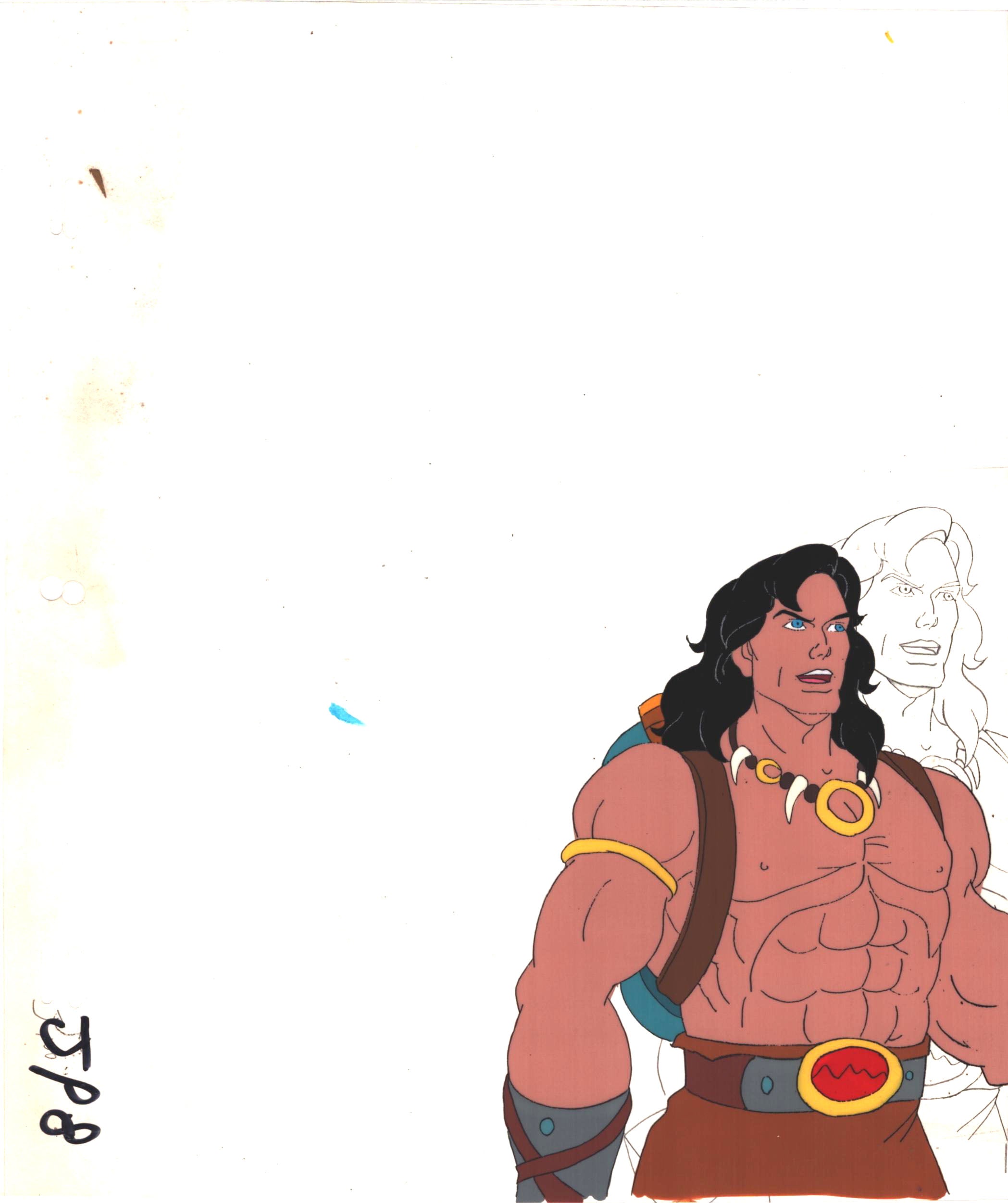 Sunbow Animation Style Conan The Adventurer Cartoon Production Animation Cel Sunbow Howard 19 ...