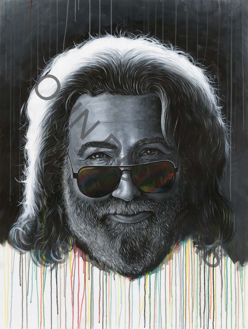 John Douglas SIGNED Drummer for Aerosmith Jerry Garcia Limited Edition Canvas Print of Grateful Dead - Choose Your Edition