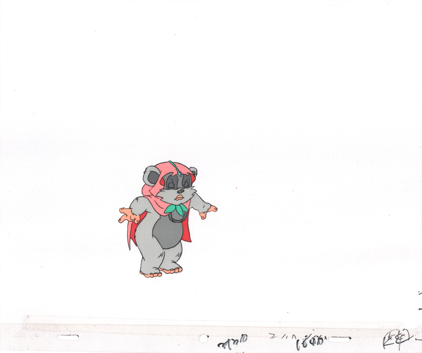 Star Wars: Ewoks Original Production Animation Cel from Lucasfilm E-k4