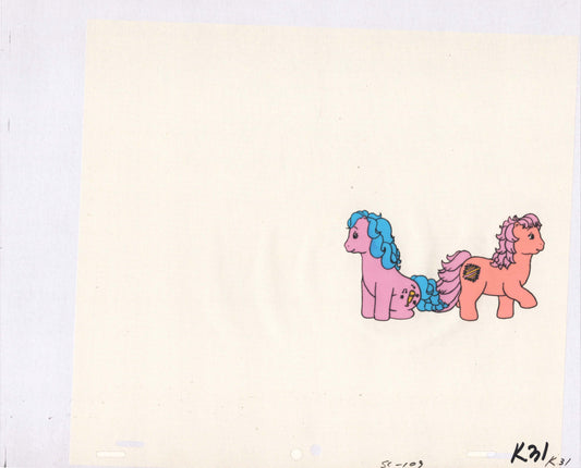 My Little Pony Original Production Animation Cel Hasbro Sunbow 1980s or 90s UNIQUE C-K31