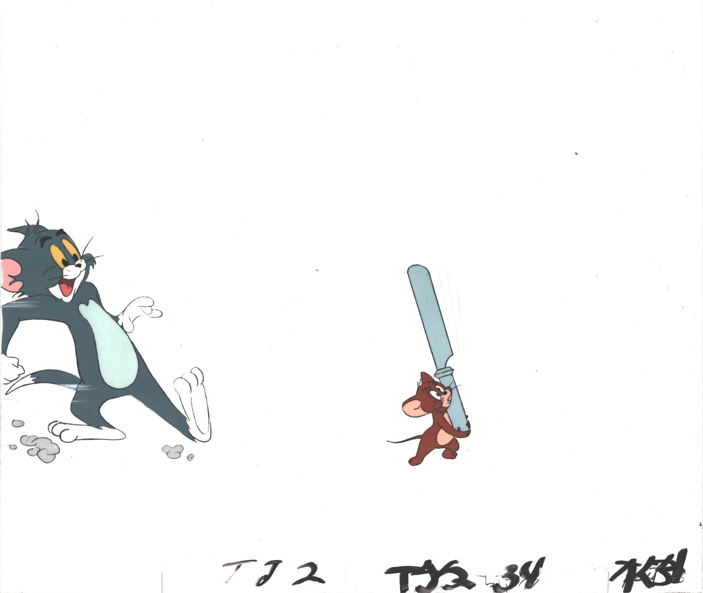 Tom & Jerry Cartoon Production Animation Cel (s) and Drawing (s) Anime Filmation 1980-82 C-k43