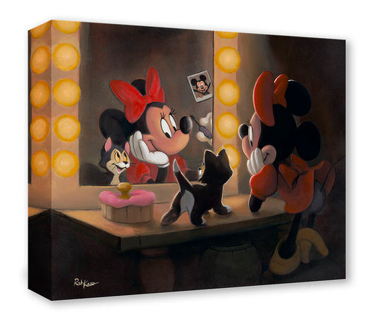 Pinocchio Minnie Mouse Figaro Walt Disney Fine Art Rob Kaz Limited Edition of 1500 Treasures on Canvas Print TOC - The Cats Meow