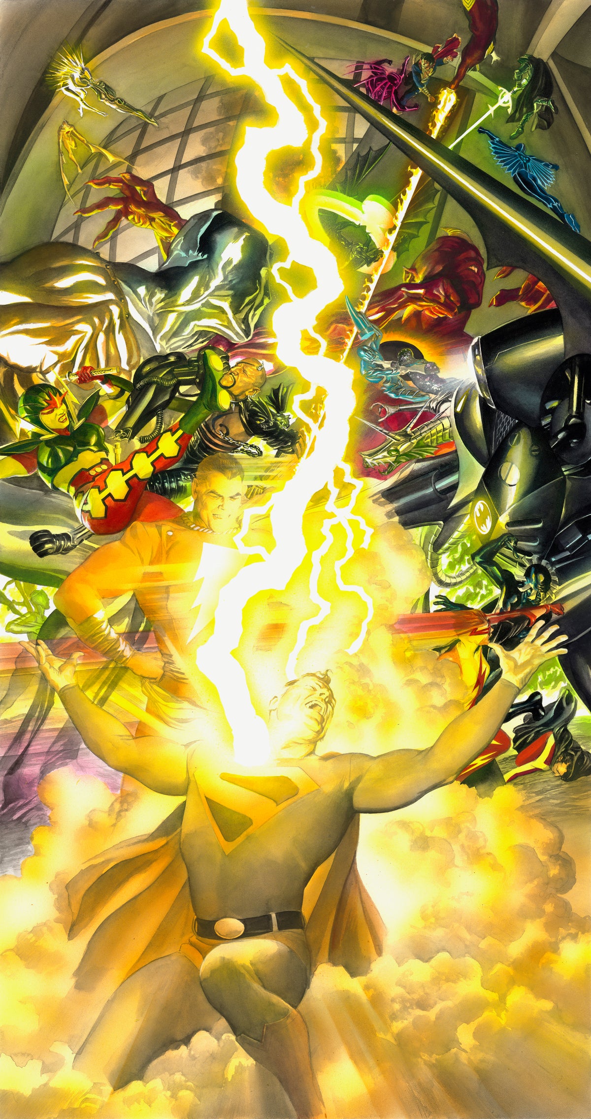 Kingdom Come The Reckoning Alex Ross Signed DC NYCC 2026 Exclusive Print on Paper Limited Edition of 15 Artist Proof Edition