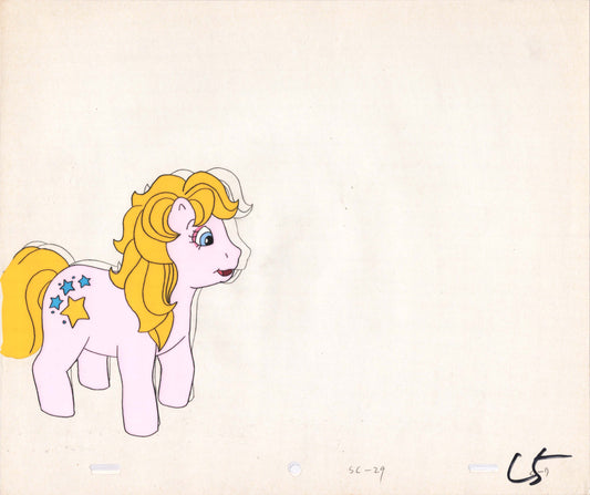 My Little Pony Original Production Animation Cel Hasbro Sunbow 1980s or 90s UNIQUE D-L5