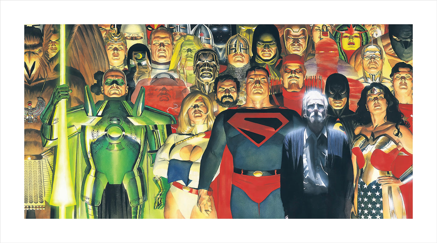 Legends: Kingdom Come Alex Ross Signed DC 2026 Print on Paper Limited Edition of 25 Artist Proof