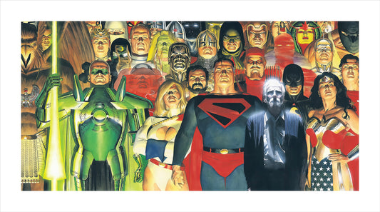 Legends: Kingdom Come Alex Ross Signed DC 2026 Print on Paper Limited Edition of 25 Artist Proof