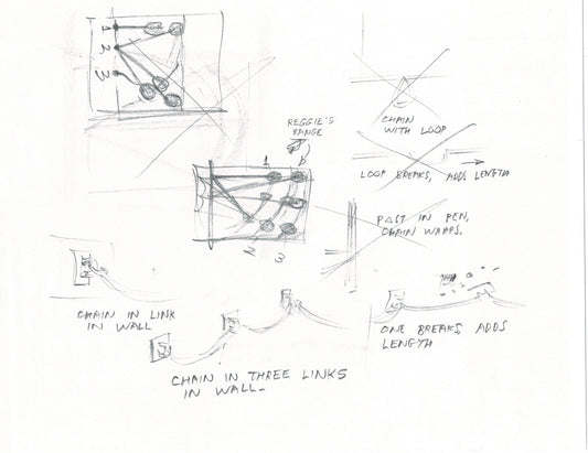 LADY and the TRAMP 2 Disney Production Drawing from Animator Wendell Washer's Estate 2001 B12