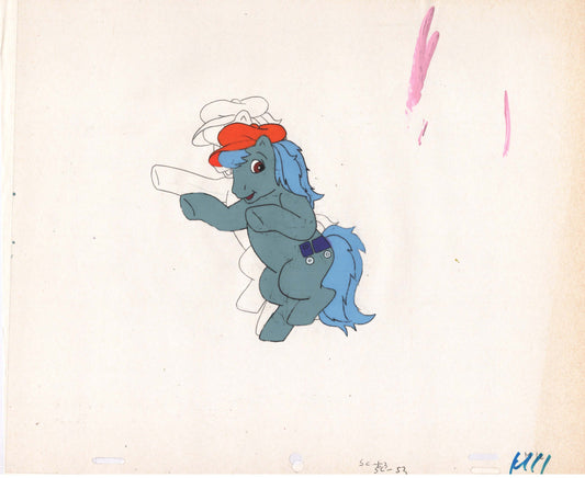 My Little Pony Original Production Animation Cel Hasbro Sunbow 1980s or 90s Used to Make the Cartoon E-M11