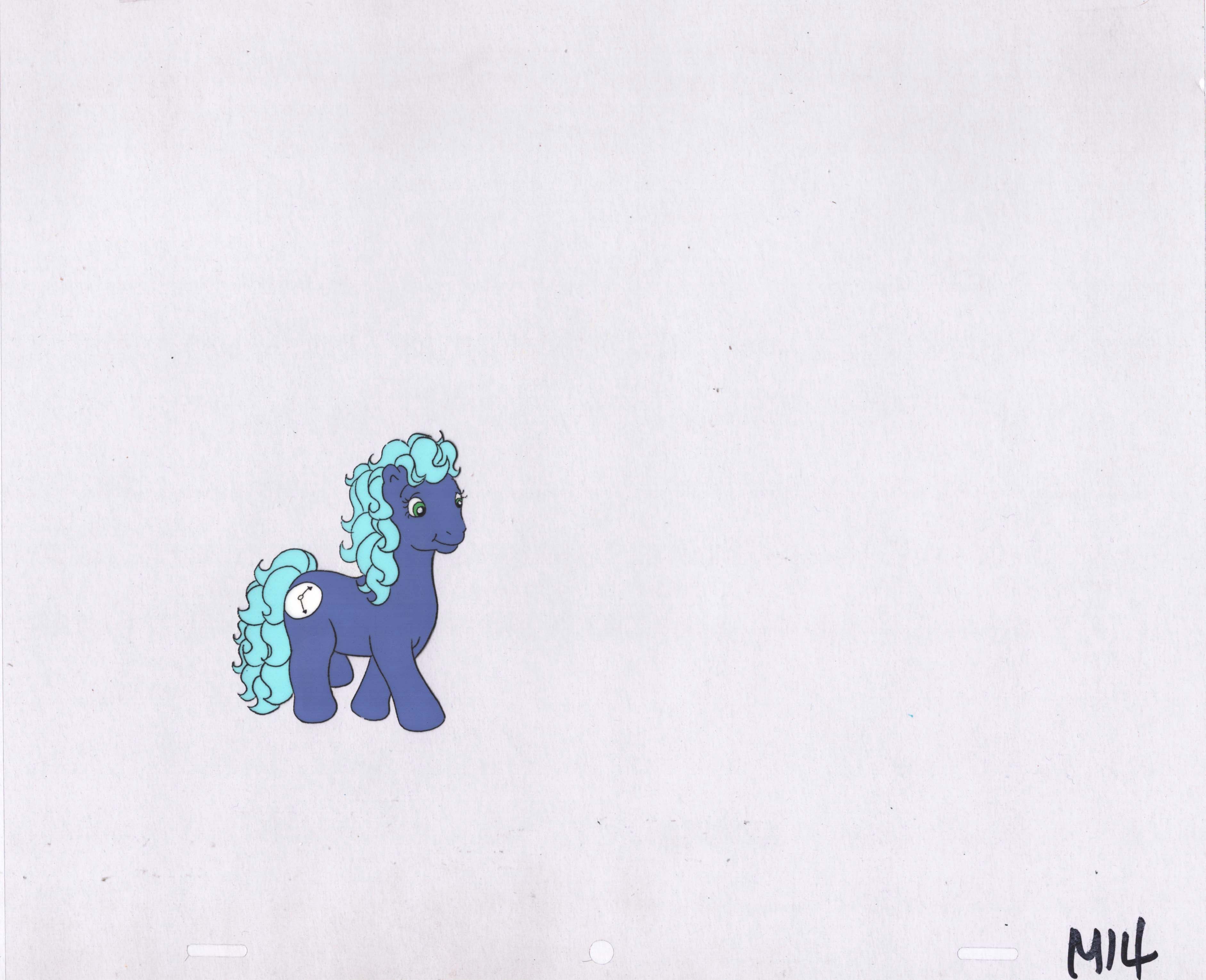 Sunbow Animation Style My Little Pony Original Production Animation Cel Hasbro Sunbow 1980s o ...