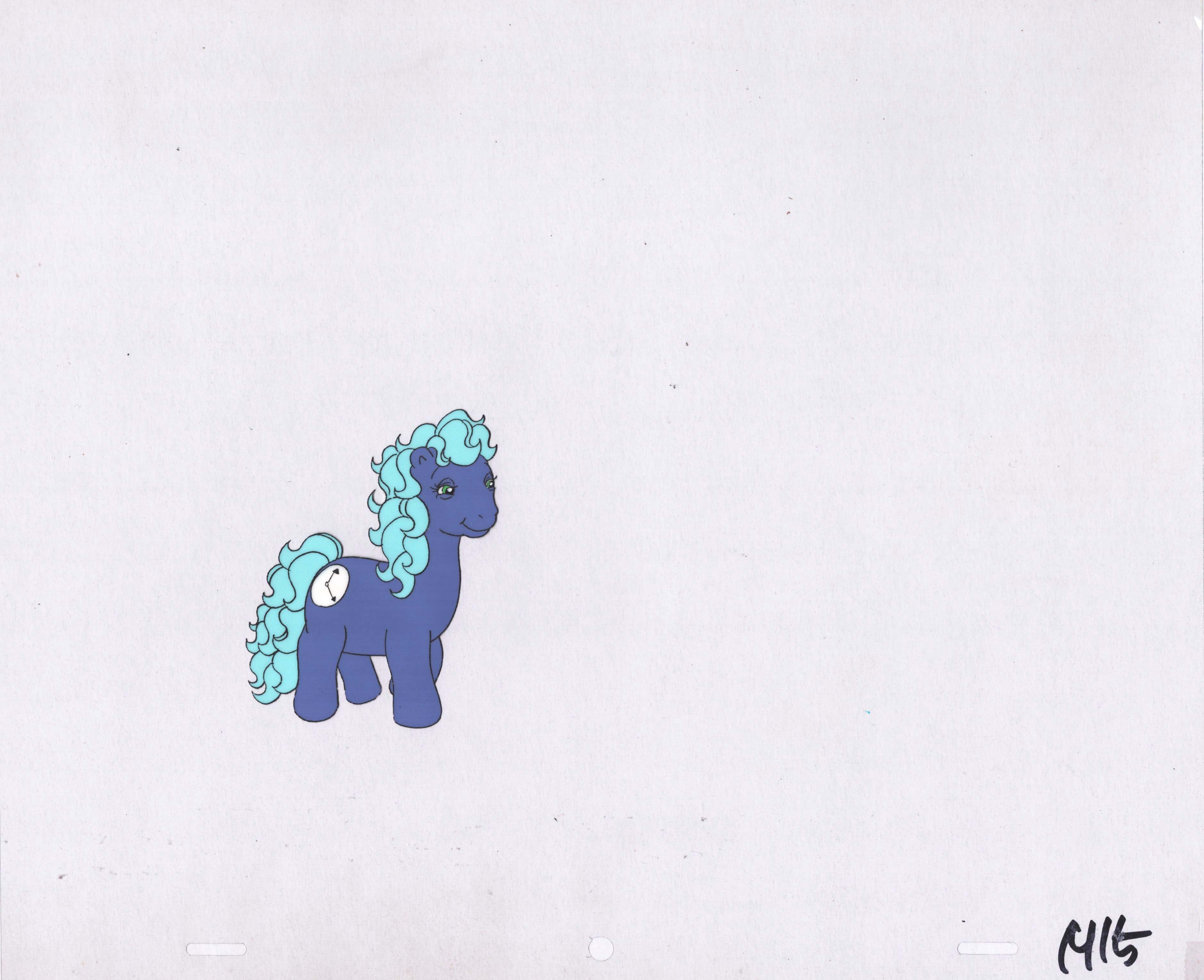 Sunbow Animation Style My Little Pony Original Production Animation Cel Hasbro Sunbow 1980s o ...