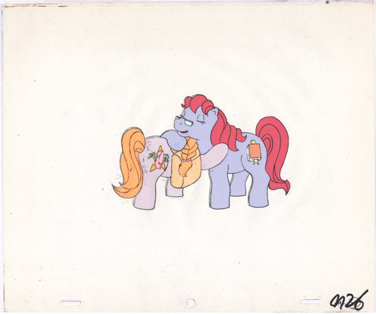My Little Pony Original Production Animation Cel Hasbro Sunbow 1980s or 90s Used to Make the Cartoon E-M26