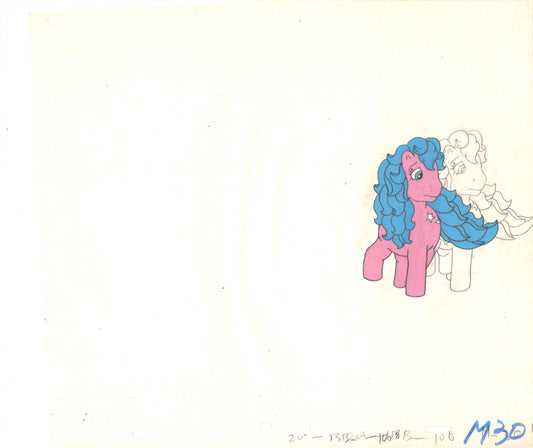 My Little Pony Original Production Animation Cel Hasbro Sunbow 1980s or 90s Used to Make the Cartoon J-M30