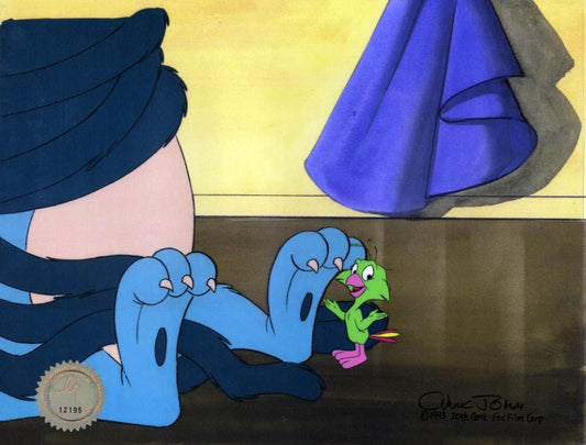Mrs Doubtfire Pudgy Cel CHUCK JONES Signed Original Production 1993 22-10