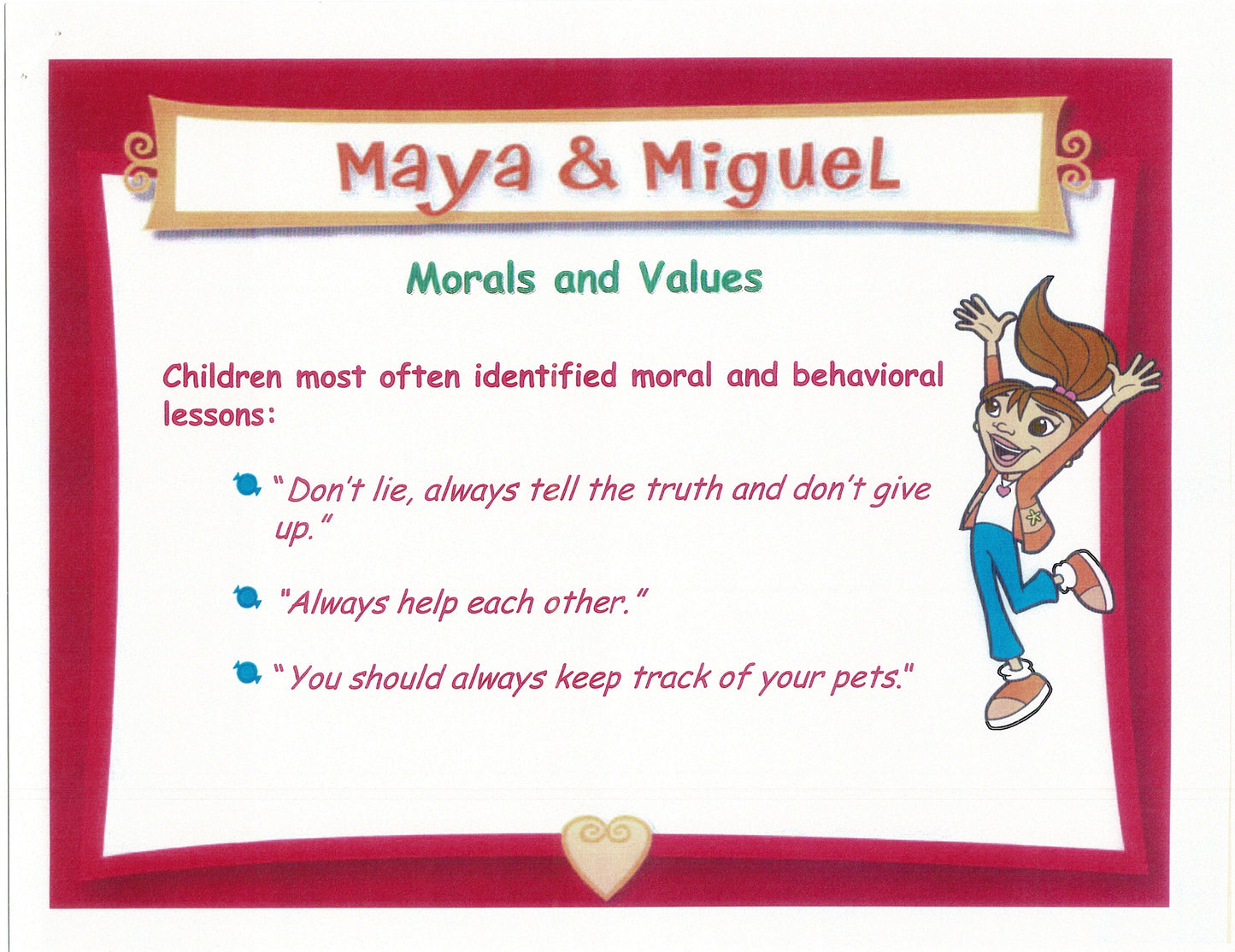 Maya and Miguel Board Meeting Presentation of 36 pages PBS dt12