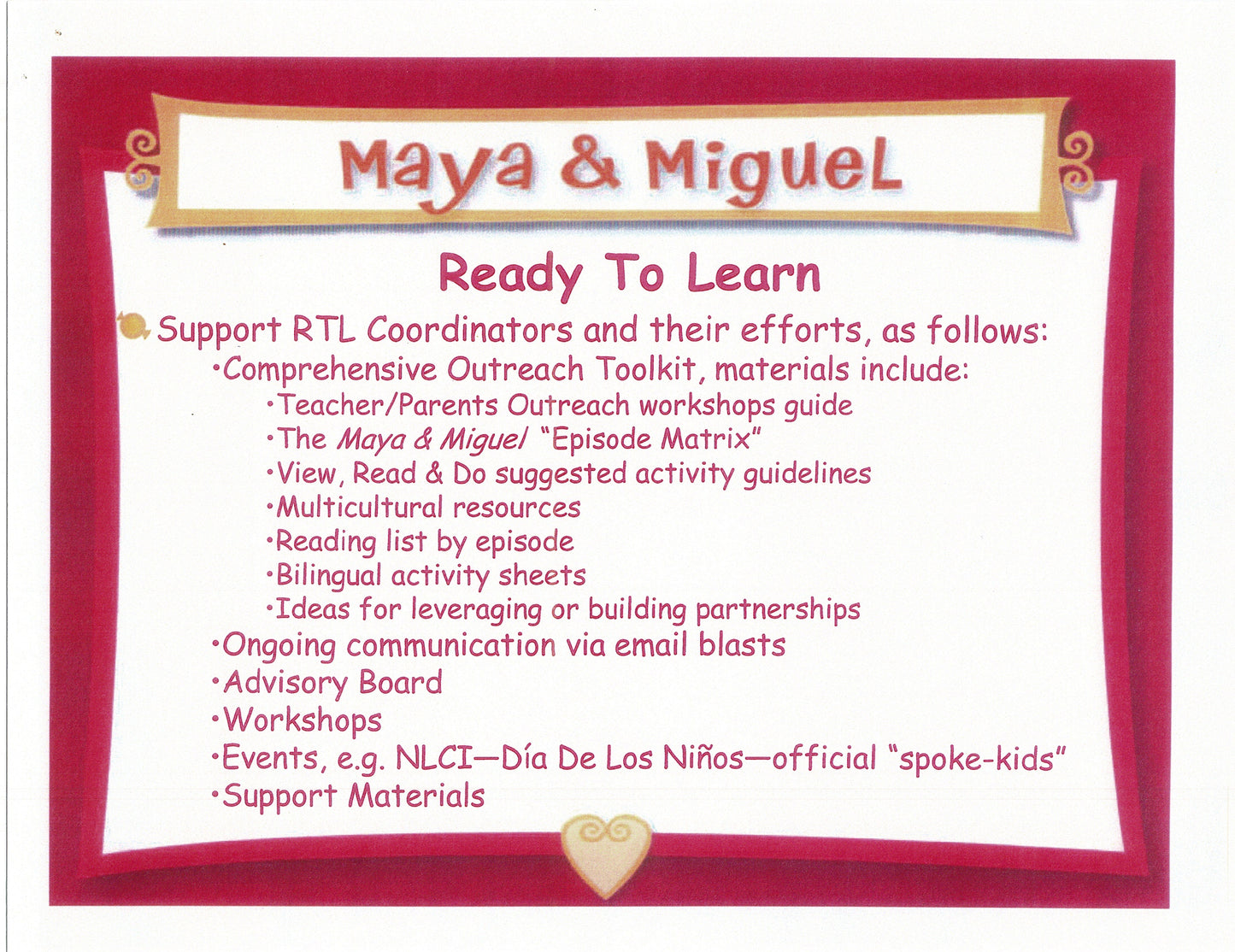 Maya and Miguel Board Meeting Presentation of 36 pages PBS dt12