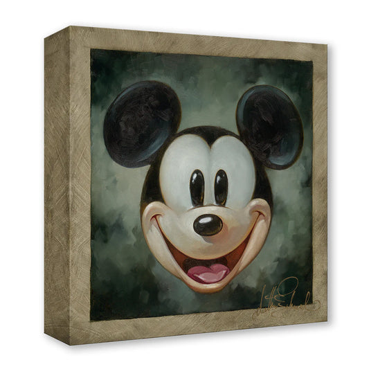 Mickey Mouse Walt Disney Fine Art Heather Edwards Limited Edition Treasures on Canvas Print TOC - Mickey Chiaroscuro