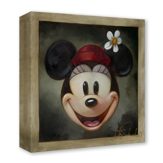 Minnie Mouse Walt Disney Fine Art Heather Edwards Limited Edition Treasures on Canvas Print TOC - Minnie Chiaroscuro