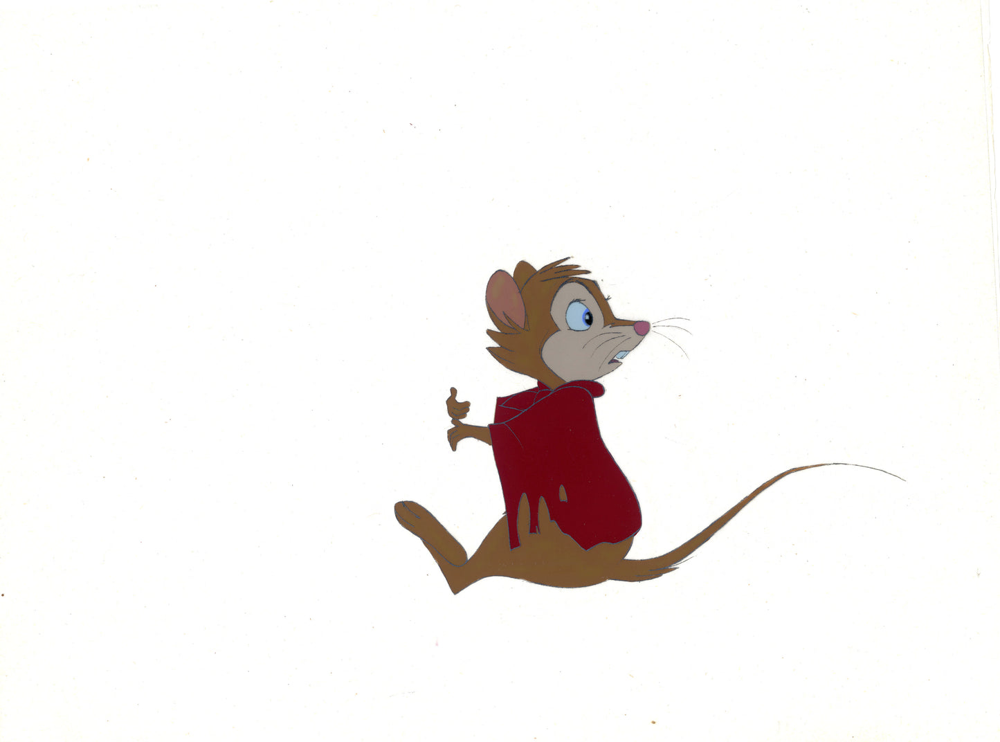 Don Bluth Secret of NIMH Mrs Brisby 1982 Original Production Animation Cel Used to make the cartoon 053