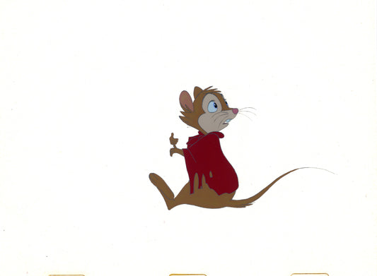 Don Bluth Secret of NIMH Mrs Brisby 1982 Original Production Animation Cel Used to make the cartoon 055